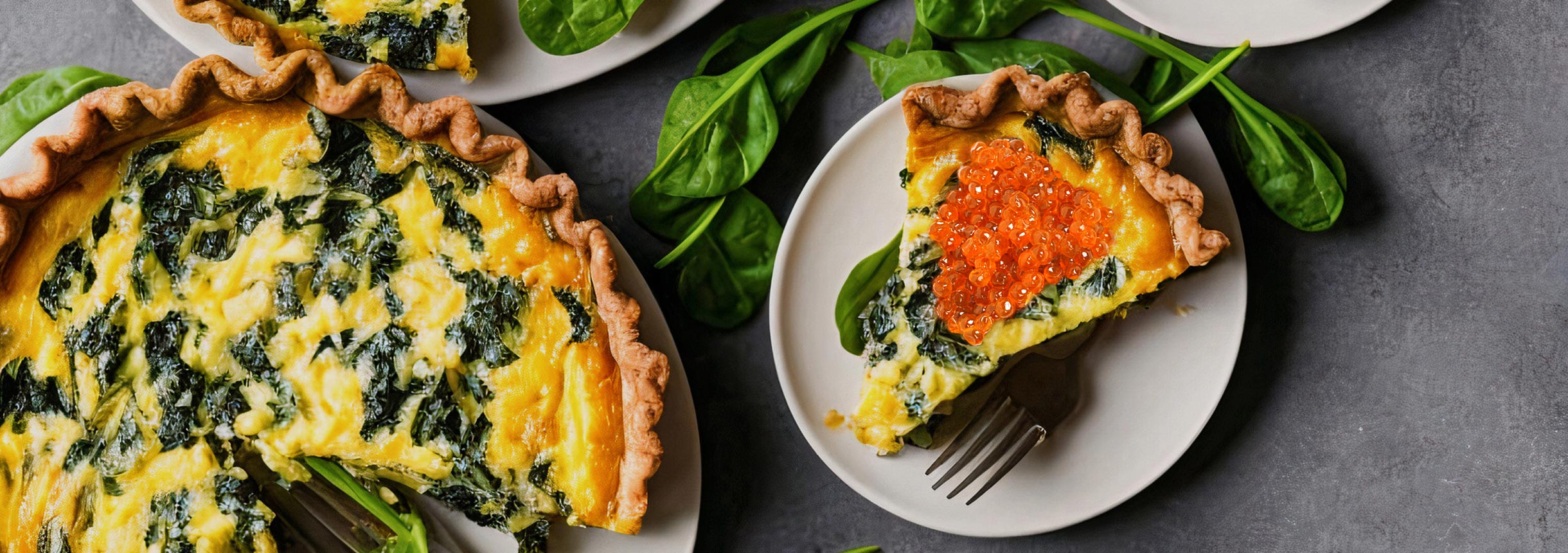 Somonlu ve İncili Quiche